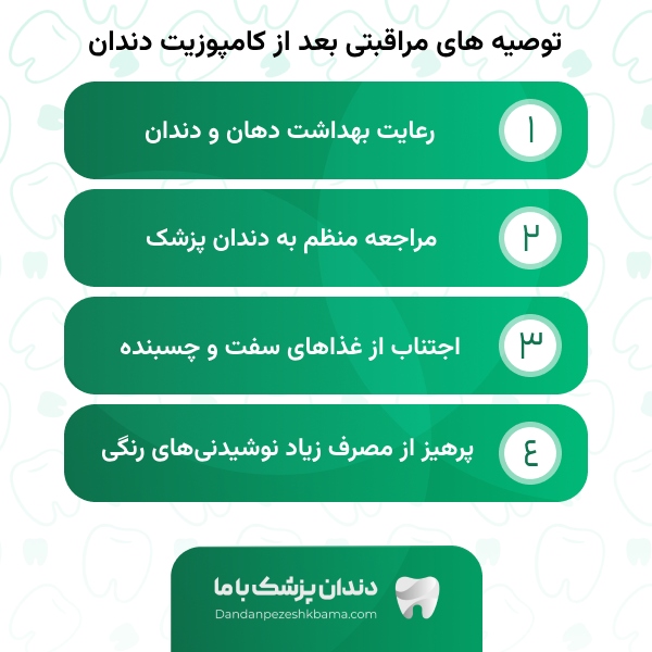 مراحل انجام کامپوزیت دندان در کلینیک های ایران