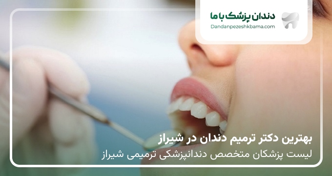 بهترین دکتر ترمیم دندان در شیراز