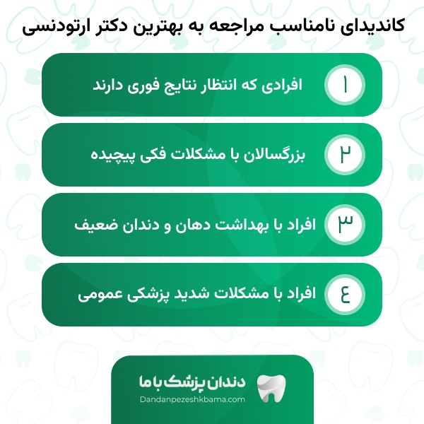 نکات مهم در انتخاب بهترین دکتر ارتودنسی در شرق تهران